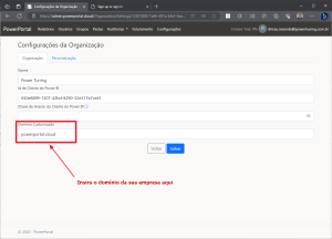 Logado com um usuário Administrador, abra a tela de "Configurações" no sistema