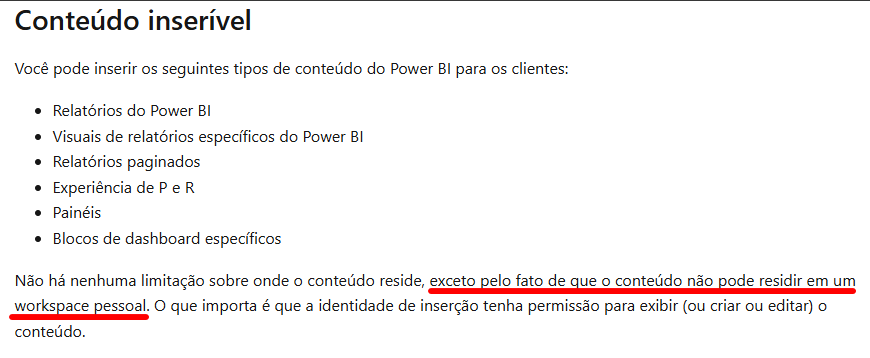 FAQ – Perguntas mais frequentes – Power Embedded